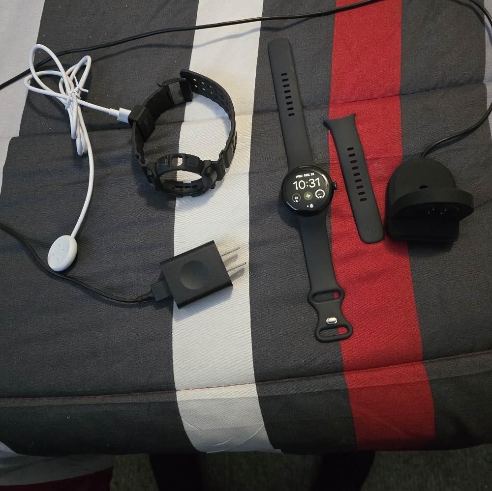 Google pixel  watch Bluetooth with extra accessories